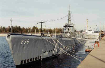 naval ship docked in port